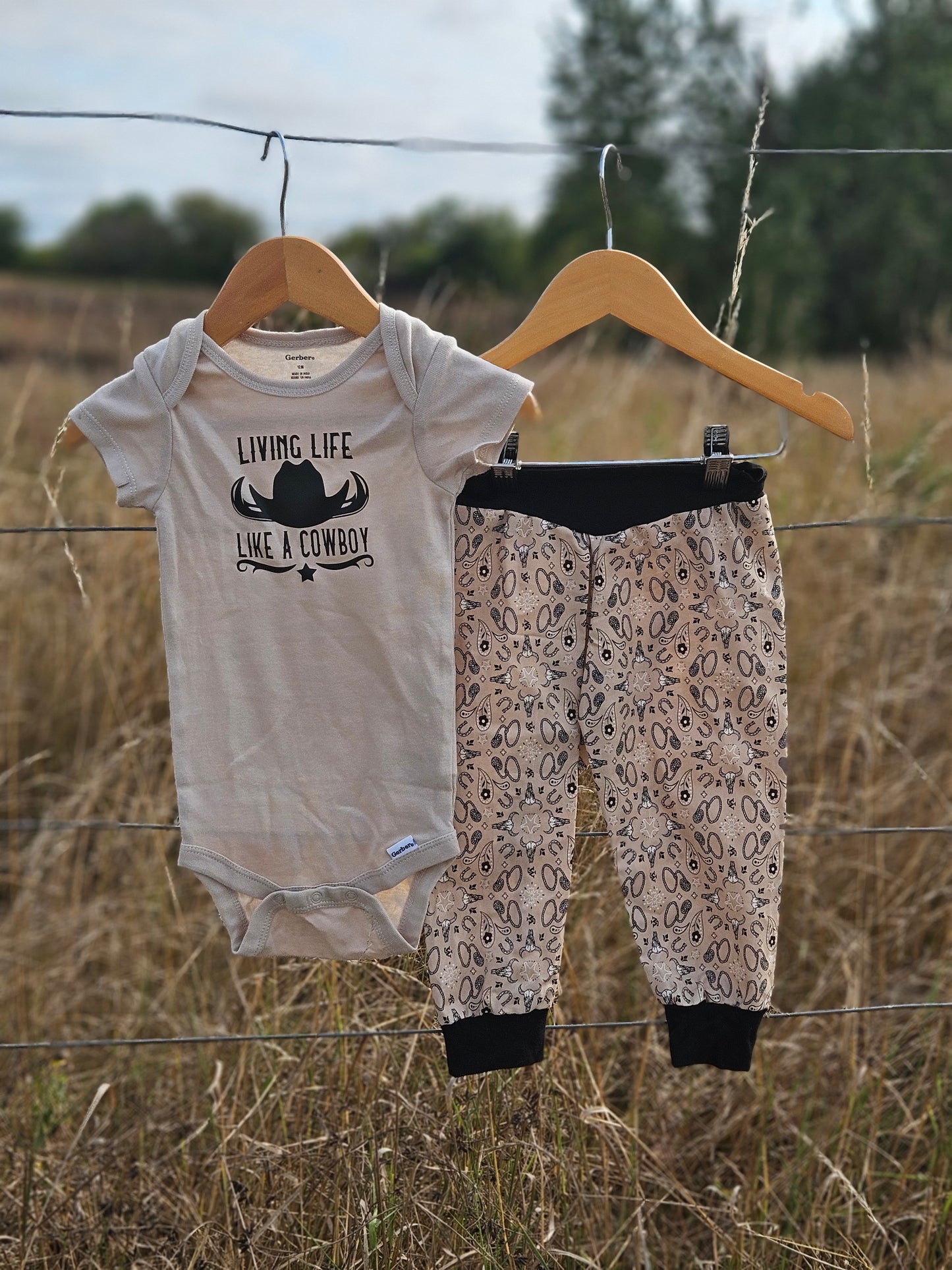 Livin Life Like a Cowboy Jogger Set