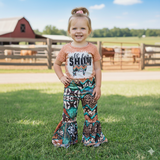 All for Show Bell Bottom Set