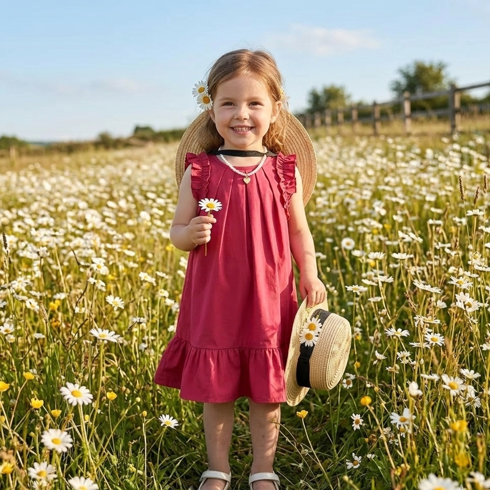 Ruffle Spring Dress