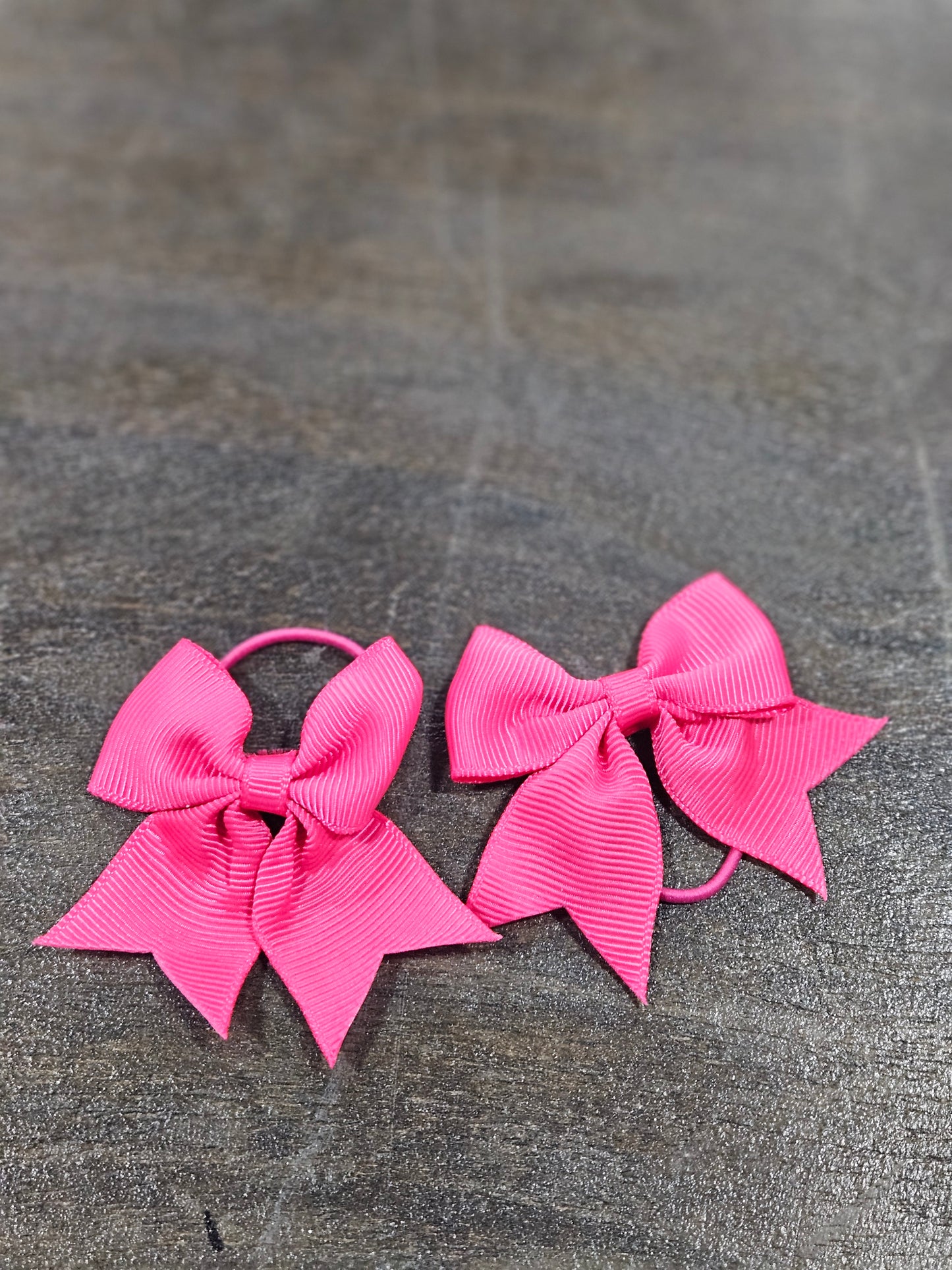 Mini Elastic Hair Bows