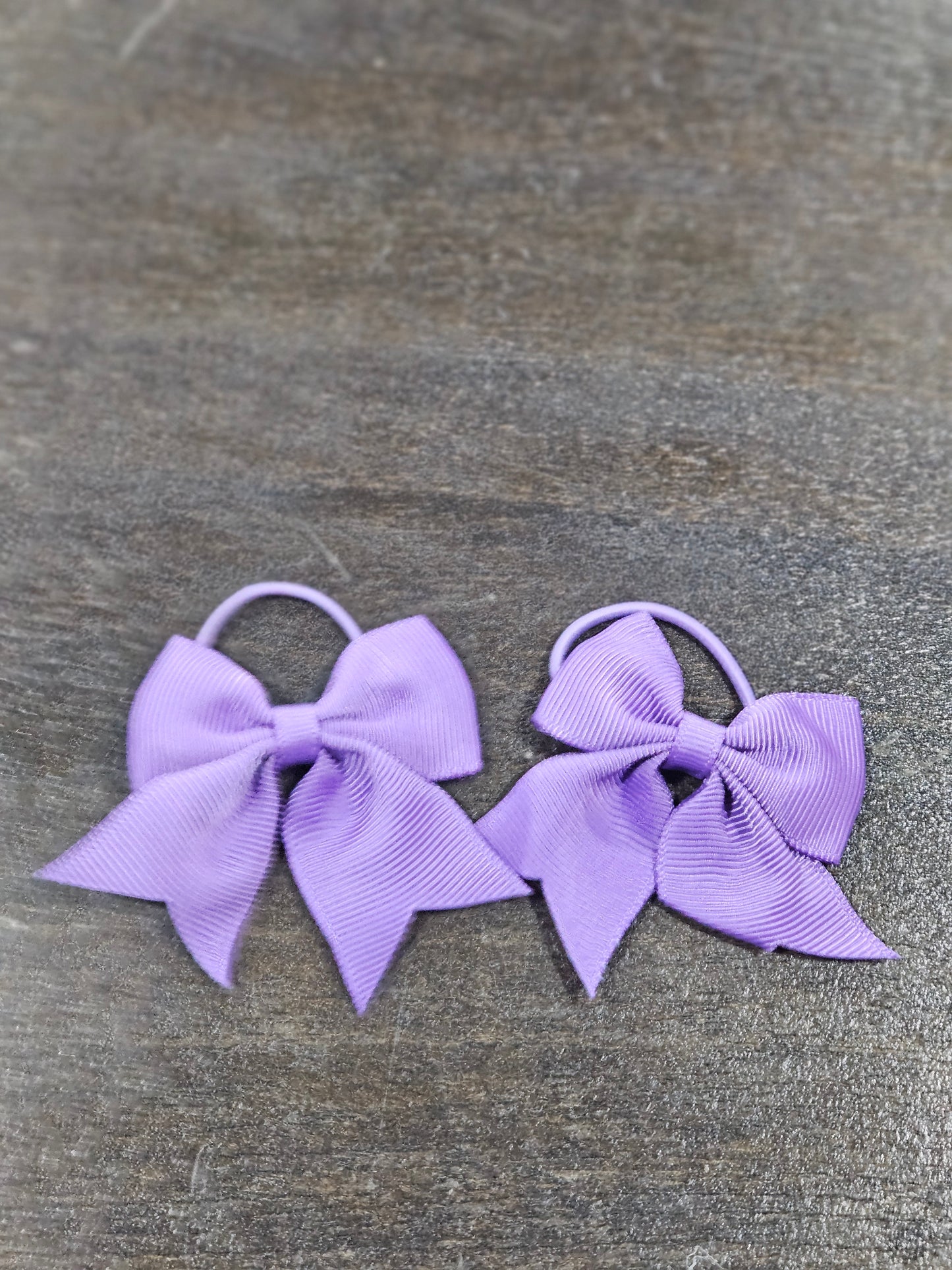 Mini Elastic Hair Bows