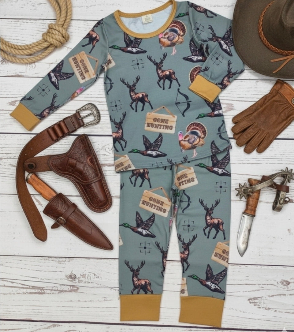 Gone Huntin Bambo Pjs