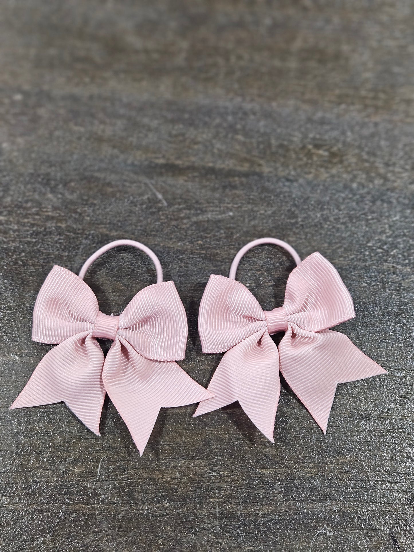 Mini Elastic Hair Bows