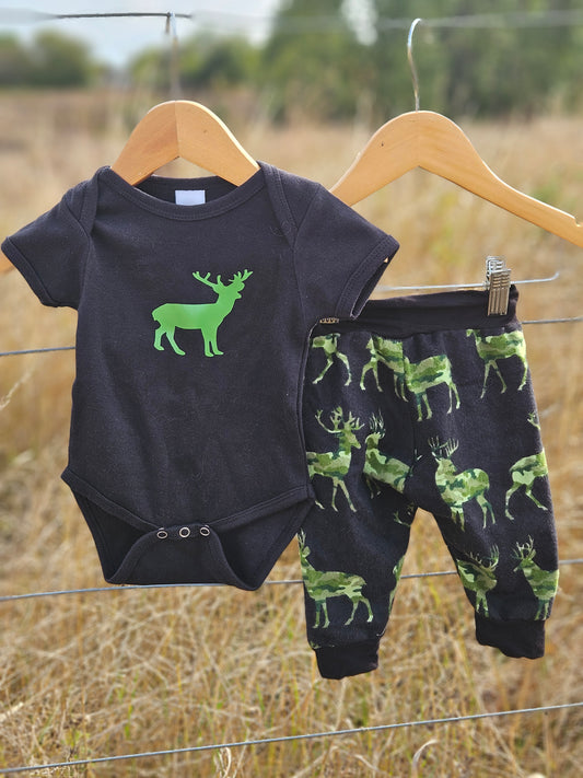 Camo Deer Jogger Set