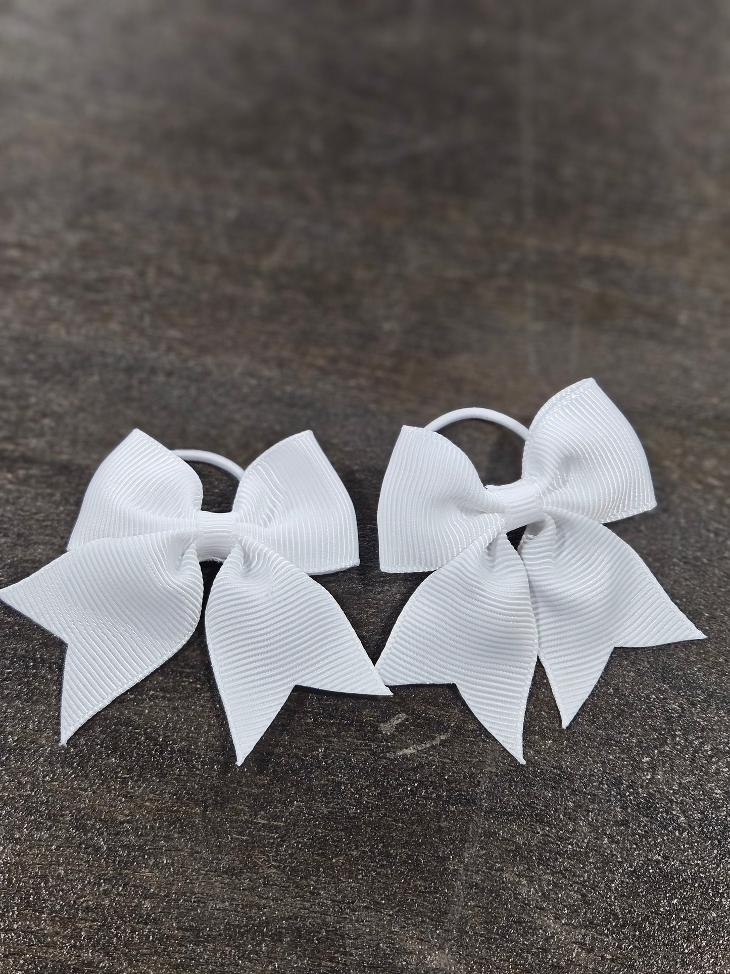 Mini Elastic Hair Bows