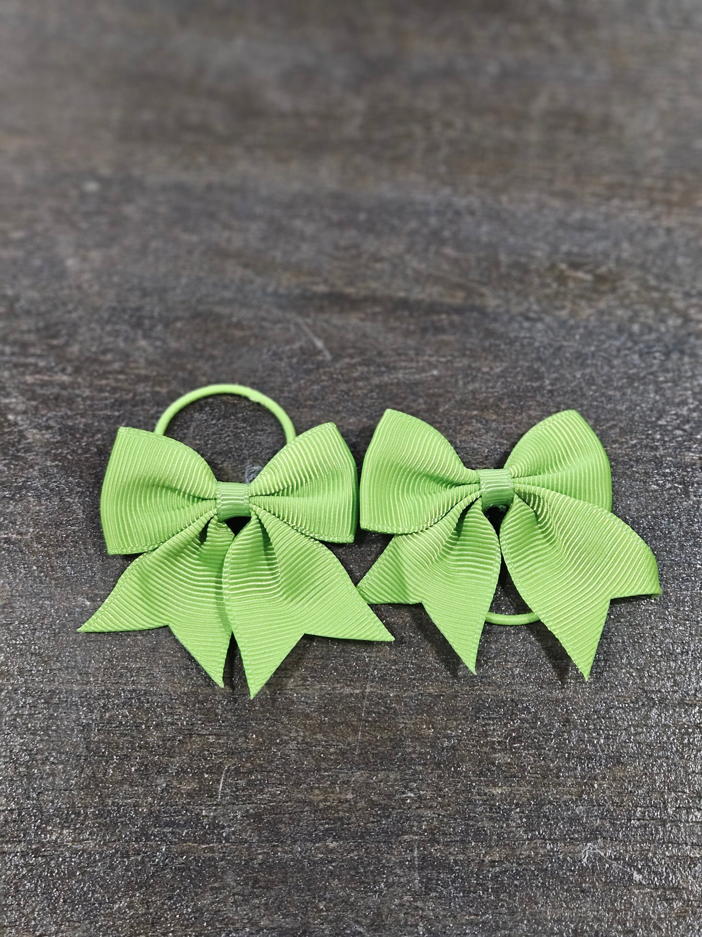 Mini Elastic Hair Bows