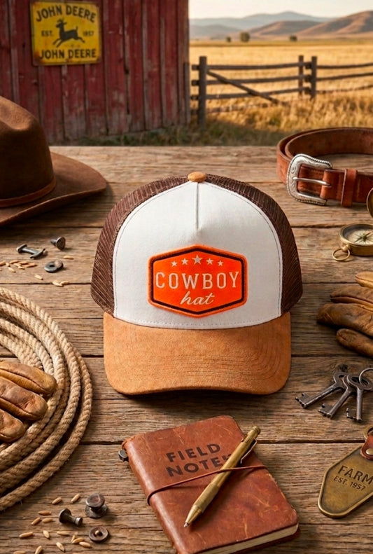 Cowboy Hat Trucker Hat