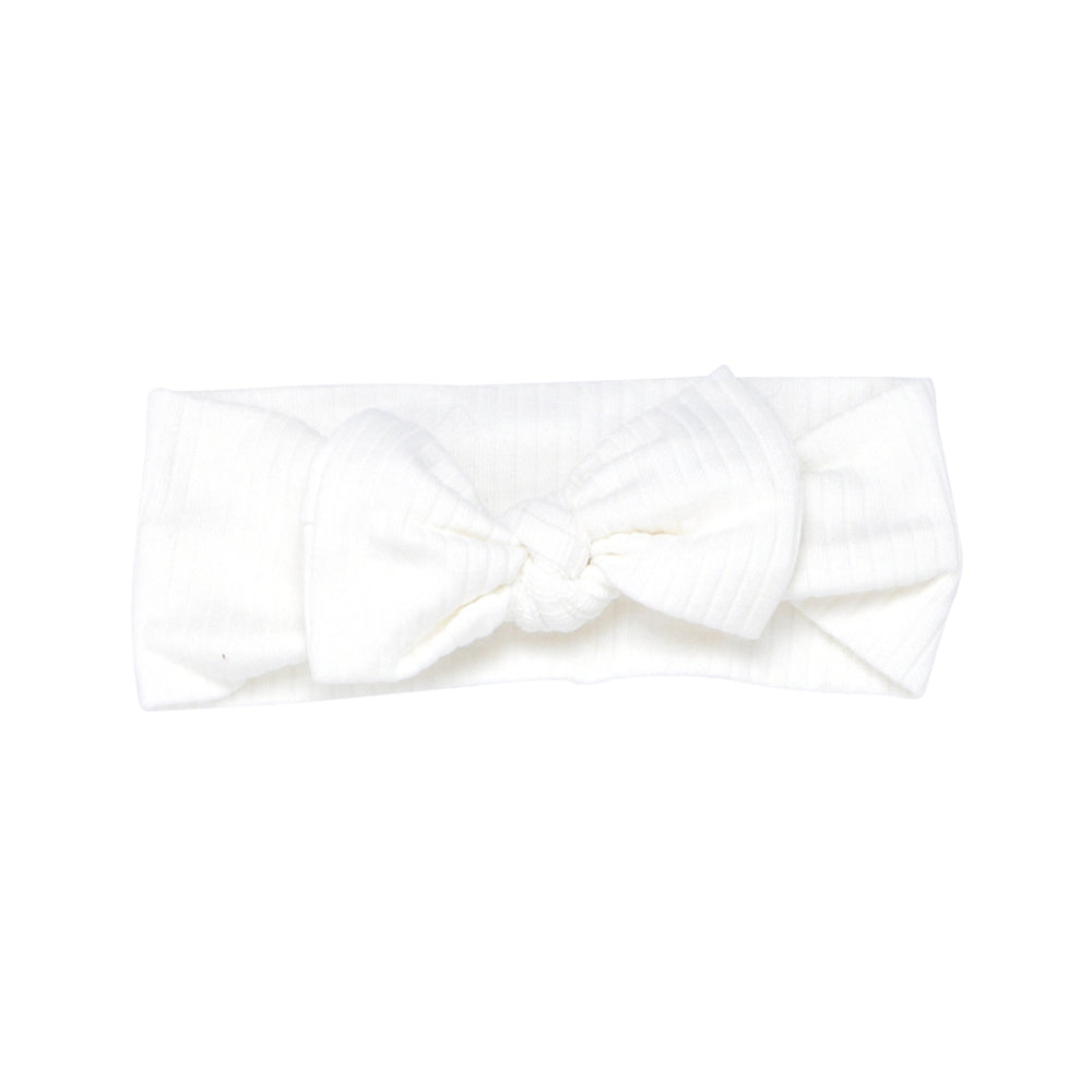 Ribbed Knot Headband by Three Little Tots